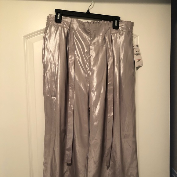 Zara Pants - Wide Leg Cropped Pants